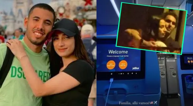 La pareja de Sergio Peña viajó a Miami, EE.UU., horas antes que se conocieran sus imágenes cariñosas con otro joven al entrar a un hotel. La pareja de Sergio Peña viajó a Miami, EE.UU., horas antes que se conocieran sus imágenes cariñosas con otro joven al entrar a un hotel.