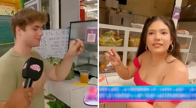 Kiara Laos y su novio de EE. UU. disfrutaron de comida peruana. Kiara Laos y su novio de EE. UU. disfrutaron de comida peruana.