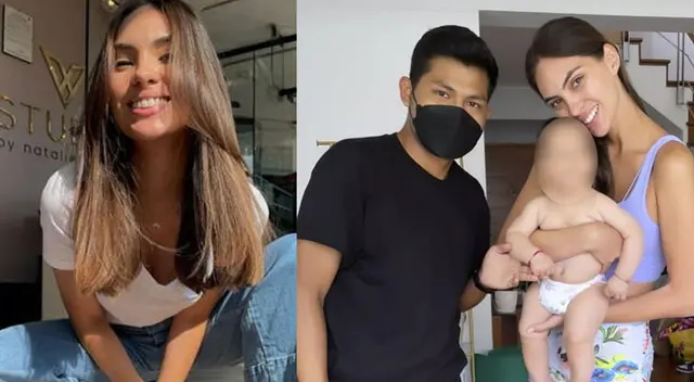 Natalie Vértiz mostró el nuevo corte de cabello de su segundo hijo en sus redes sociales