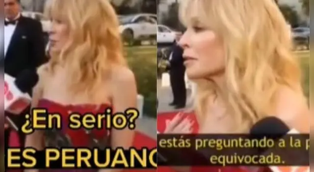 Kylie Minogue chotea a periodista chileno y dice que el pisco es peruano | VIDEO Kylie Minogue chotea a periodista chileno y dice que el pisco es peruano | VIDEO