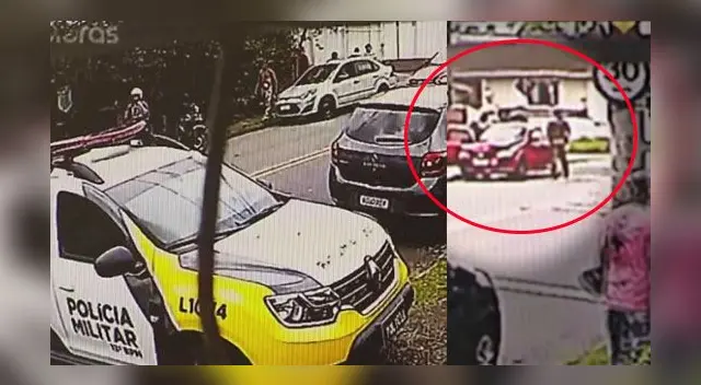 Brasil abuelo detiene a hombre que asesinó a su nieto a disparos. Brasil abuelo detiene a hombre que asesinó a su nieto a disparos.