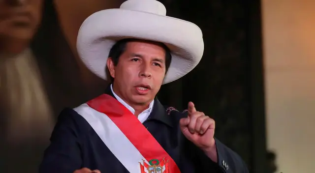 Pedro Castillo, presidente de la República.