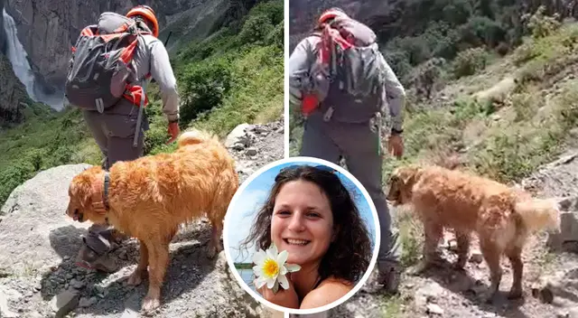 Wally se suma a las labores de búsqueda para encontrar a la turista de origen belga en Arequipa.