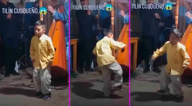 El niño ha demostrado sus pasos de baile y los cibernautas lo han bautizado como el ‘Tilín’ cusqueño. El niño ha demostrado sus pasos de baile y los cibernautas lo han bautizado como el ‘Tilín’ cusqueño.