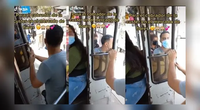 La escena se ha vuelto viral en las redes sociales.