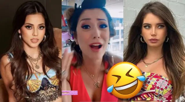 Karla Tarazona y Metiche grabaron un curioso video para D'Mañana, hablando de los códigos, en clara referencia a Luciana Fuster y Flavia Laos.