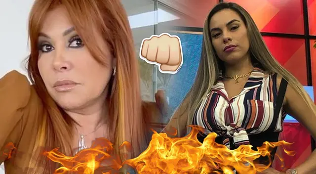 Aída Martínez echa tierrita a Magaly Medina.