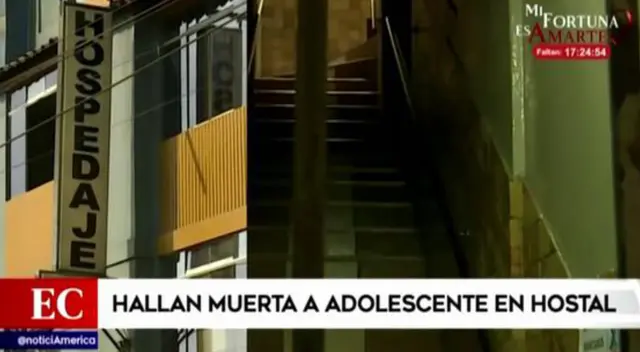 San Luis: hallan muerta a menor de 17 años en una habitación de hostal [VIDEO]
