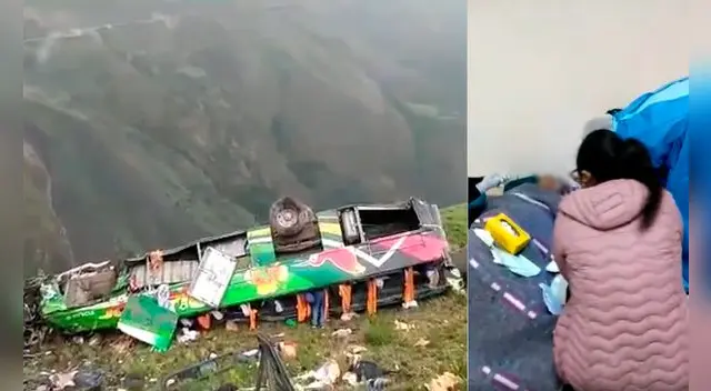 “Se están muriendo”: solicitan puente aéreo para trasladar a heridos graves de bus que cayó a un abismo en La Libertad