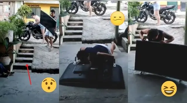 Los usuarios en redes sociales dijeron que el señor cometió un error al bajar por no Los usuarios en redes sociales dijeron que el señor cometió un error al bajar por no