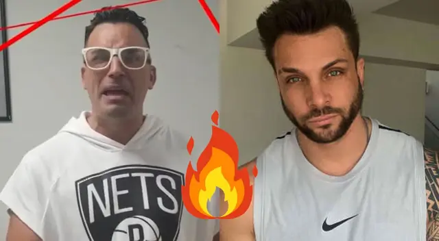 Santi Lesmes cuestionó a diversos personajes de la farándula como Christian Meier, Christian Thorsen, Julián Legaspi, y hasta a Nicola Porcella, a quien le dio con palo.