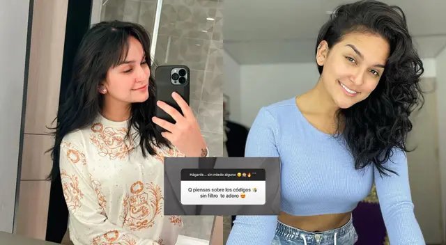 Daniela Darcourt responde acerca de los códigos. Daniela Darcourt responde acerca de los códigos.