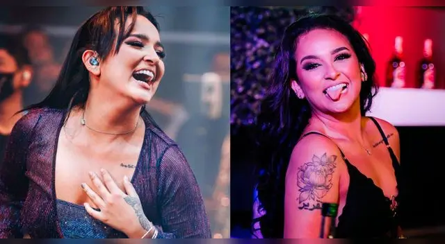 La salsera Daniela Darcourt feliz por su éxito en la música.