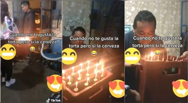 Los usuarios en redes sociales felicitaron la creatividad de la familia para agasajar al señor. Los usuarios en redes sociales felicitaron la creatividad de la familia para agasajar al señor.