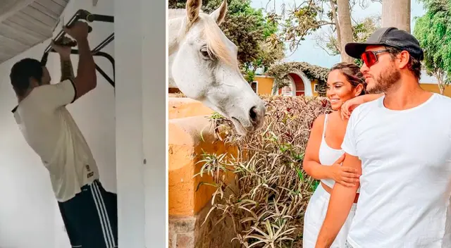 Julián Alexander realiza fuerte entrenamiento.