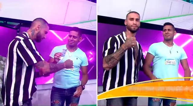 Jota Benz cumplió con su palabra tras perder reto. Jota Benz cumplió con su palabra tras perder reto.