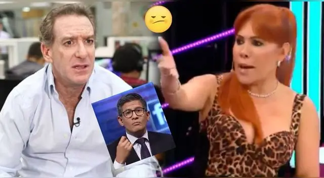 La conductora de televisión se mostró molesta con los periodistas deportivos sobre el caso Andy Polo.