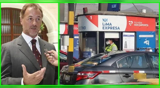 Jorge Muñoz se pronuncia ante alza de peaje de concesionario, Lima Expresa.