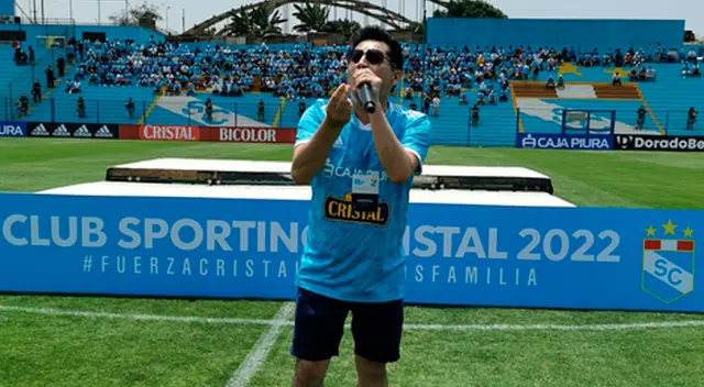 Carloncho fue el animador principal de Sporting Cristal en la previa ante Melgar.
