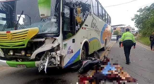 Choque habría ocurrido al promediar las 6:30 de la mañana de hoy domingo. Choque habría ocurrido al promediar las 6:30 de la mañana de hoy domingo.