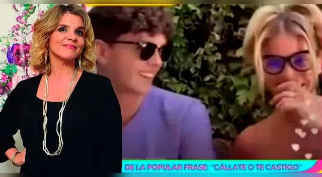 Johanna San Miguel se emociona con presencia de su hijo en show Johanna San Miguel se emociona con presencia de su hijo en show