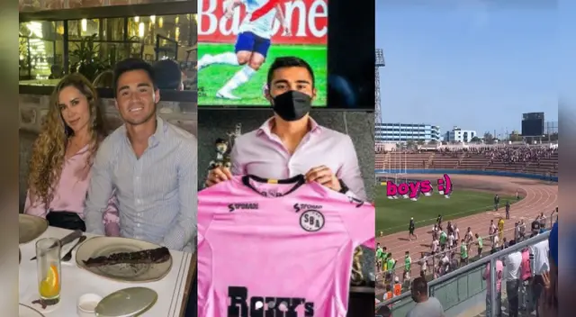 La empresaria alentó desde tribuna junto a su pareja en partido de futbol. Foto: Ale Venturo/Rodrigo Cuba/Instagram La empresaria alentó desde tribuna junto a su pareja en partido de futbol. Foto: Ale Venturo/Rodrigo Cuba/Instagram