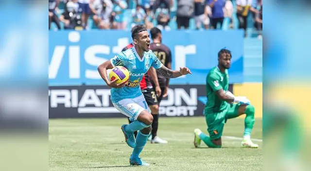 Christofer Gonzales fue el mejor jugador del Cristal y lo coronó con un gol al meta Cáceda del Melgar.