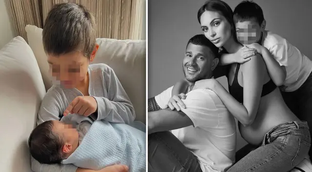 Natalie Vértiz disfruta de un domingo familiar