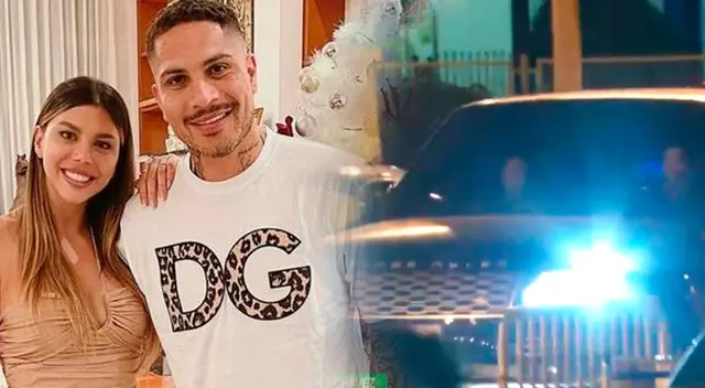 Paolo Guerrero y Alondra García Miró fueron captados en el Aeropuerto Internacional Jorge Chávez.