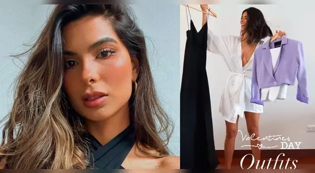 Ivana Yturbe compartió una serie de conjuntos para vestir en este San Valentín.