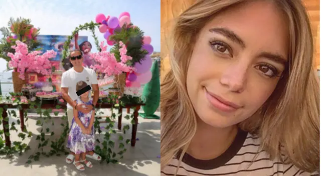 Richard Acuña se encuentra con su expareja para celebrar cumpleaños de su hija.