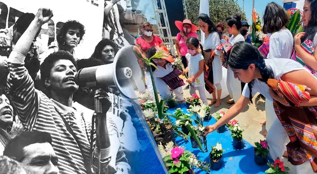 Mujeres de Villa El Salvador rinden homenaje a María Elena Moyano
