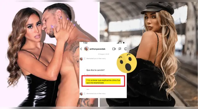 Anthony Aranda le escribía mensajes y enviaba audios a Paula Manzanal