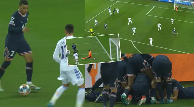 PSG y Real Madrid jugaron por la ida de los octavos de final de la Champions League.