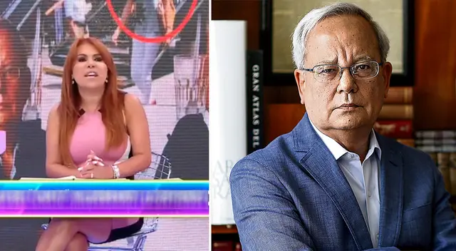 Magaly Medina defendió a César Hildebrandt. Magaly Medina defendió a César Hildebrandt.