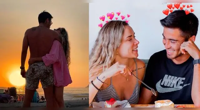 Ale Venturo y Rodrigo Cuba se divierten como un par de niños.