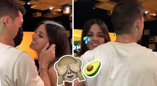 Patricio Parodi habría choteado beso de Luciana Fuster, aseguran usuarios.