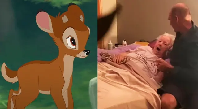 Lisa compartió en Facebook las conmovedoras imágenes de la reacción de su madre mientras estaba en cuidados paliativos.