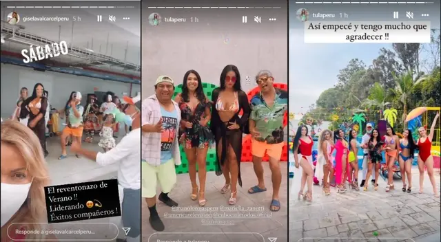 Gisela Valcárcel y Tula Rodríguez se habrían reencontraron