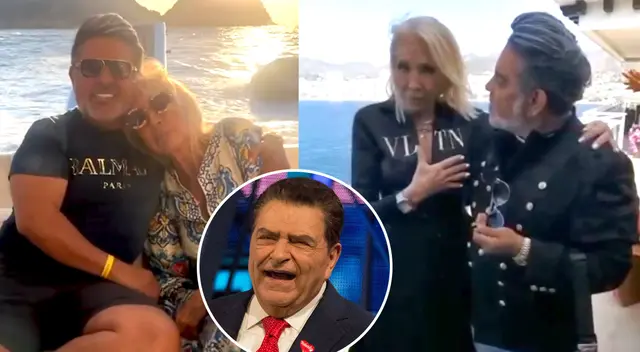 Laura Bozzo se rinde ante Andrés Hurtado. Laura Bozzo se rinde ante Andrés Hurtado.