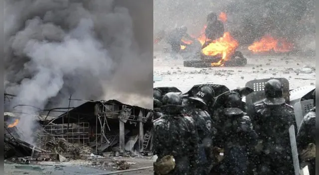 Tensión entre Rusia y Ucrania.