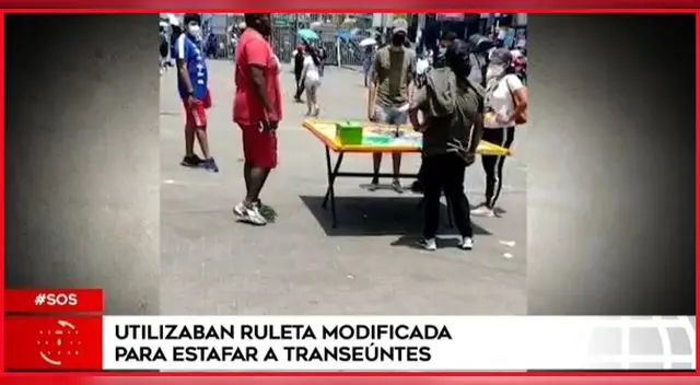Delincuentes usaban una ruleta modificada para estafar a los clientes. El hecho ocurrió en el distrito de La Victoria.