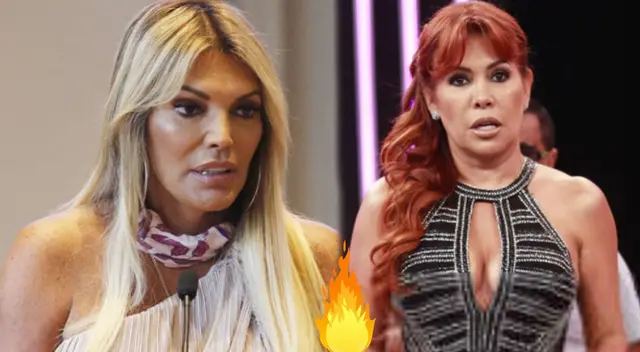 Jessica Newton decidió hablar sobre Magaly Medina y hasta la etiquetó en sus historias.