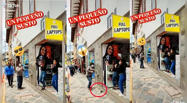 La escena no tardó en volverse viral en las redes. La escena no tardó en volverse viral en las redes.