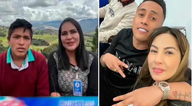 Christian Cueva y su esposa realizan noble gesto con joven.