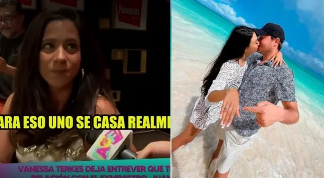 Vanessa Terkes se pronuncia sobre boda de su exesposo George Forsyth