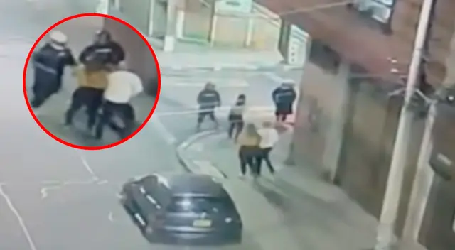 Uno de los ladrones fue hallado muerto cuadras más arriba.