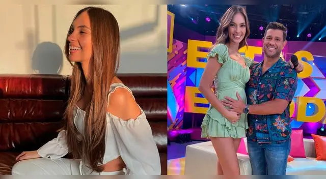 Natalie Vértiz dejó perplejo a más de uno con su altura. Natalie Vértiz dejó perplejo a más de uno con su altura.