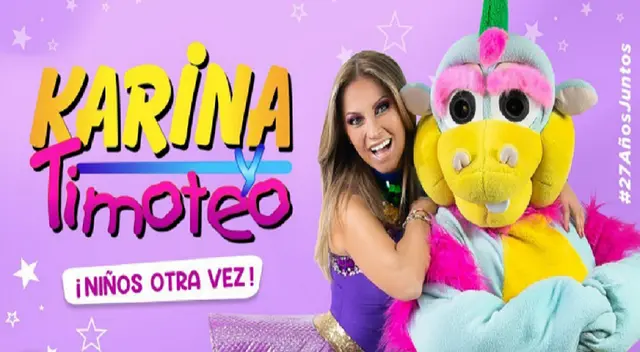 Karina y Timoteo regresan con la gira de show