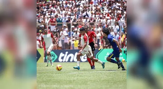 Piero Quispe fue uno de los mejores jugadores del partido de la 'U' y del partido en la victoria 2-1 de Stein.